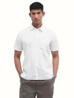 เสื้อรุ่น MEN BARBOUR NELSON SS SUMMER SHIRT สี WHITE