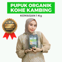 Pupuk Organik vermentasi Kohe Kambing 1kg Subur Halus dan tidak berbau