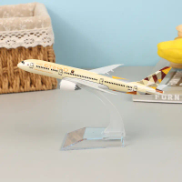 Đồ Chơi Mô Hình Máy Bay Boeing Etihad 787, Chất Liệu Hợp Kim, Máy Bay Đúc Khuôn, 16cm, Thích Hợp Làm
