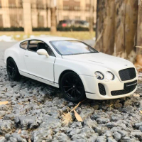 WELLY 1:24 Bentley Continental Supersports Diecast Scale Car Classic Metal Model Car Alloy Toy Car For collect Children Gift B8