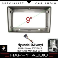 Frame Head Unit Android 9 inch HYUNDAI STAREX H1 Tahun 2007 - 2015 Free Socket PnP
