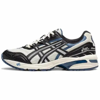 ASICS GEL-1090 SNEAKERS BLACK WHITE TEAL