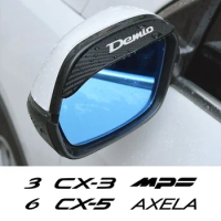Car Rain Eyebrow Accessories For Mazda Demio CX-5 Axela 3 MPS CX-3 6 Atenza MS MX-5 CX-30 Skyactiv Bt-50 2 Premacy CX-9 Biante