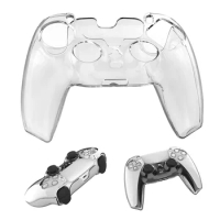 Replacement Housing Shell DIY Transparent PC Case For PS5 Controller Protective Cover Handle Console Skin Games Accessories
