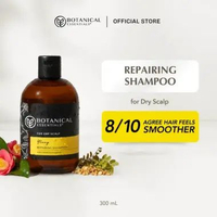 Botanical Essentials - Repairing Shampoo YLANG [300mL] | Sampo Perawatan Rambut Kering Rusak - Melem