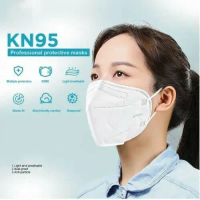 Masker KN95 PM2.5 Earloop kn 95 filter 95% setara N95 4 ply isi 50 Pcs