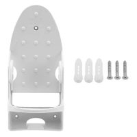 Ironing Board Holder Wall Mount Electric Iron Hanger Ironing Board Rack Ironing Board Storage Organizer White