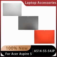 New For Acer Aspire 5 A514-55-54JP ;Replacemen Laptop Accessories Lcd Back Cover With LOGO Silvery Gray Red A Cover