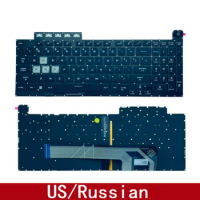 For ASUS TUF Gaming F15 FX506 FA506 FA506Q FX506H FX506LI FX506LH F17 FX706 FA706 FX706LI Laptop Keyboard US Russian With RGB