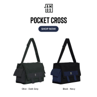 Pocket Cross - Túi chéo canvas túi hộp đi học đi làm Jamlos