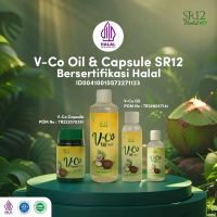 SR12 VCO Oil Suplemen Kesehatan Minyak Kelapa Murni  vico  isi 60ml 100ml 250ml Halal bebas gluten i