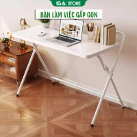Bàn làm việc gấp gọn tiết kiệm diện tích thương hiệu IGA - gm139