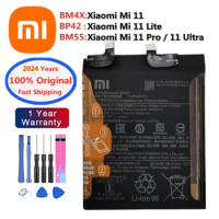 2024 Years BM55 Original Battery BM4X For Xiaomi 11 / Mi 11 Pro 11Pro / Mi11 Lite 11Lite / Mi11 Ultra 11Ultra BP42 Battery