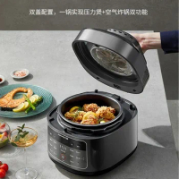 Joyoung 4L household electric pressure cooker rice cooker air fryer electric fryer oil-free oven 220V