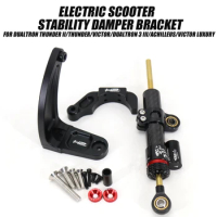 Carbon Fiber Shock Mount Kit for Dualtron Thunder II/Compact/Thunder/Victor/Dualtron 3 III/Electric Scooter Steering Stability