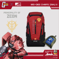 【機動戰士鋼彈】MS-06S ZAKU II 夏亞專用薩克II 16吋AGS Pro懸浮減壓電腦後背包(背包+雨罩二件組) GUF234002AP1