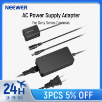 Neewer NP-FZ100 AC Power Supply Adapter Cameras Battery Charger Kit For Sony A7 IV, A6600, A7C A1, A9 II, A7R III, A7R IV, A7R V