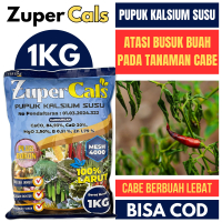 PUPUK KALSIUM ZUPERCALS 1 KG Obat Hama Patek Cabe, Busuk Akar, Batang dan Buah Cabe Paling Ampuh