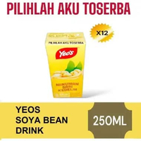Yeos Susu Kacang Kedelai ( Soya Bean ) 250 ml kemasan kotak - ( HARGA 12 PCS )