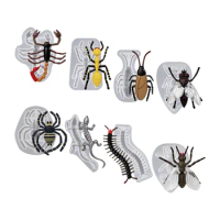 DIY Epoxy Resin Mold Insect Mould Lizard Ants Spider Scorpion Centipede Cockroach Fly Fly Ants Silicone Mold
