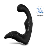 Strong silicone prostate massager sex toy for man