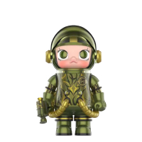 POP MART CLOT MEGA SPACE MOLLY 100% OLIVE ALIENEGRA