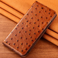Genuine Leather Phone Case for Samsung Galaxy A24 A11 A12 A21S A31 A41 A51 A71 A81 A91 5G UW Nacho India Magnetic Flip Cover