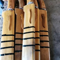 golok berkebun sarung kayu bahan baja