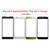 Touch Screen Panel for LG X Style K200DS, LG X Charge,Front Outer Glass Panel Cover,,Mobile Phone Repair Parts