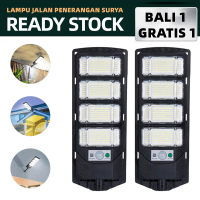 【Bali 1 Gratis 1】Lampu Taman Surya untuk Penggunaan 24 Jam - 1500W IP67, Panel Surya Ditingkatkan & 