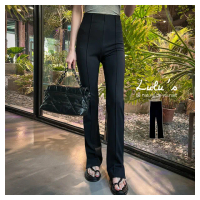 【LULUS】自訂款長腿精的好朋友高腰顯瘦長褲XS-XL黑(A04230017)