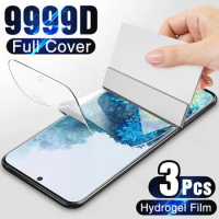 3PCS Screen Protector For Xiaomi Note 10T 10S 10i 10 11 11X Ultra Pro Lite 5G Hydrogel film for Mi 10s 5G 11X Pro