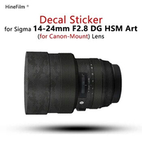 Sigma 14-24 F2.8 EF Mount Lens Stickers 1424 Cover Skin For Sigma 14-24mm f/2.8 DG HSM Art Lens Protector Coat Wrap Film
