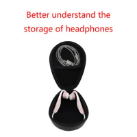 1 Pc Bone Conduction Headphones Case Portable Storage Bag Carry Box Pouch for Aftershokz AS800 AS600 Headphones Headset
