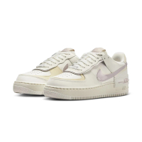 【NIKE 耐吉】W Nike Air Force 1 Shadow 米白淡紫 DZ1847-104(AF1 女鞋 休閒鞋 厚底 增高)
