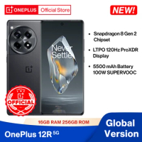 New OnePlus 12R Global Version 16GB 256GB Snapdragon 8 Gen 2 120Hz ProXDR Display 100W SUPERVOOC Charge 5500mAh battery