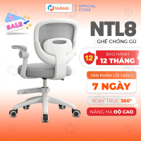 Ghế học sinh thông minh HTDkids NTL8 có thể điều chỉnh độ cao theo độ tuổi, trục và bánh xe xoay, c