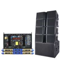 1200W DIGITAL AMPLIFIER + 2 Way 10 Inch Audio Line Array System