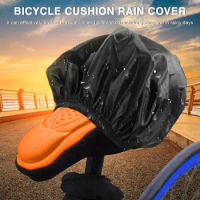 Waterproof Bike Seat Cover Washable Bike Seat Rain Cover Universal Rain Dust Protective Cushion Bicycle Accessories