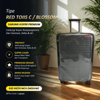 Sarung Koper Full Mika Cocok Untuk Samsonite Red Toiis C / Blossom Size 25 Inch (Medium)