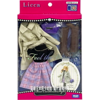 【Fun心玩】LA18263 正版 日本 LW-17 都會甜心風衣服裝組 莉卡娃娃 衣服莉卡 配件 小女生 生日