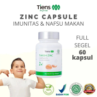 Tiens Zinc Capsules - Tianshi Zinc Capsules - Suplementasi ZInc bisa  untuk Anak dan Dewasa Suplemen