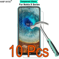 10 Pcs/Lot For Nokia X30 X10 X100 X20 9H Hardness 2.5D Ultra-thin Toughened Tempered Glass Film Screen Protector Guard