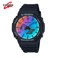 New Men's Watch G-SHOCK GA2100 Series Mechanical Limited Edition Outdoor Waterproof and Shockproof Black Watch