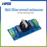 EMI Sound Booster Filter, Filter Socket, Power Board Module, 220V, 2A
