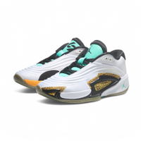 NIKE 籃球鞋 JORDAN LUKA 3 PF 白橘藍 豹紋 實戰鞋 男 FQ1285-100