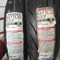 PAKETAN BAN LUAR BRIDGESTONE BATTLAX S22 UKURAN 120/70-17 DAN 160/60-17 BAN TUBELESS