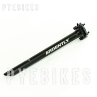 ardently black Bike Seatpost 27.2/31.6 Road Bicycle Seat Post 350mm Aluminum Alloy MTB Seatpost Bicycle Seat Tube Bicycle Parts