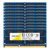 10PCS DDR3 DDR3L 2GB 4GB 8GB SODIMM RAM Notebook 1066 1333 1600 MHZ 1.35v 204PIN PC3 Laptop Memories