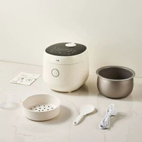 小熊電飯煲DFB-H30S1家用智慧電飯鑊有鈦陶瓷油不粘內膽微壓煮3L